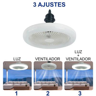 Luminária LED com Ventilador - LedMax Pro - Bil Desconto