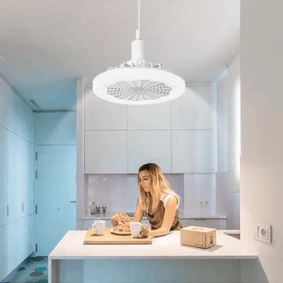 Luminária LED com Ventilador - LedMax Pro - Bil Desconto