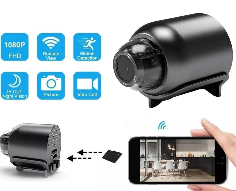 Mini Câmera HD - SmartCam WiFi 1080P Com Visão Noturna - Bil Desconto