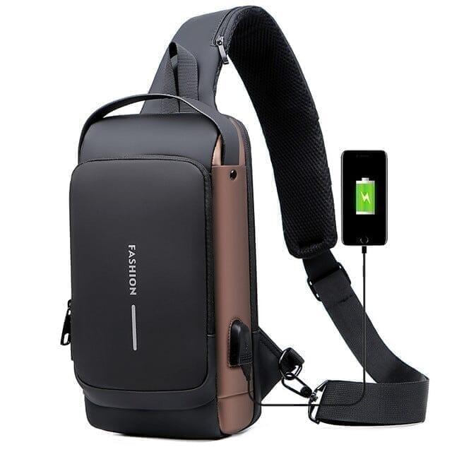 Bolsa Slim Bag™ - Mochila Anti-Furto com Senha USB - Bil Desconto