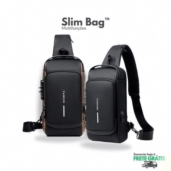 Bolsa Slim Bag™ - Mochila Anti-Furto com Senha USB - Bil Desconto